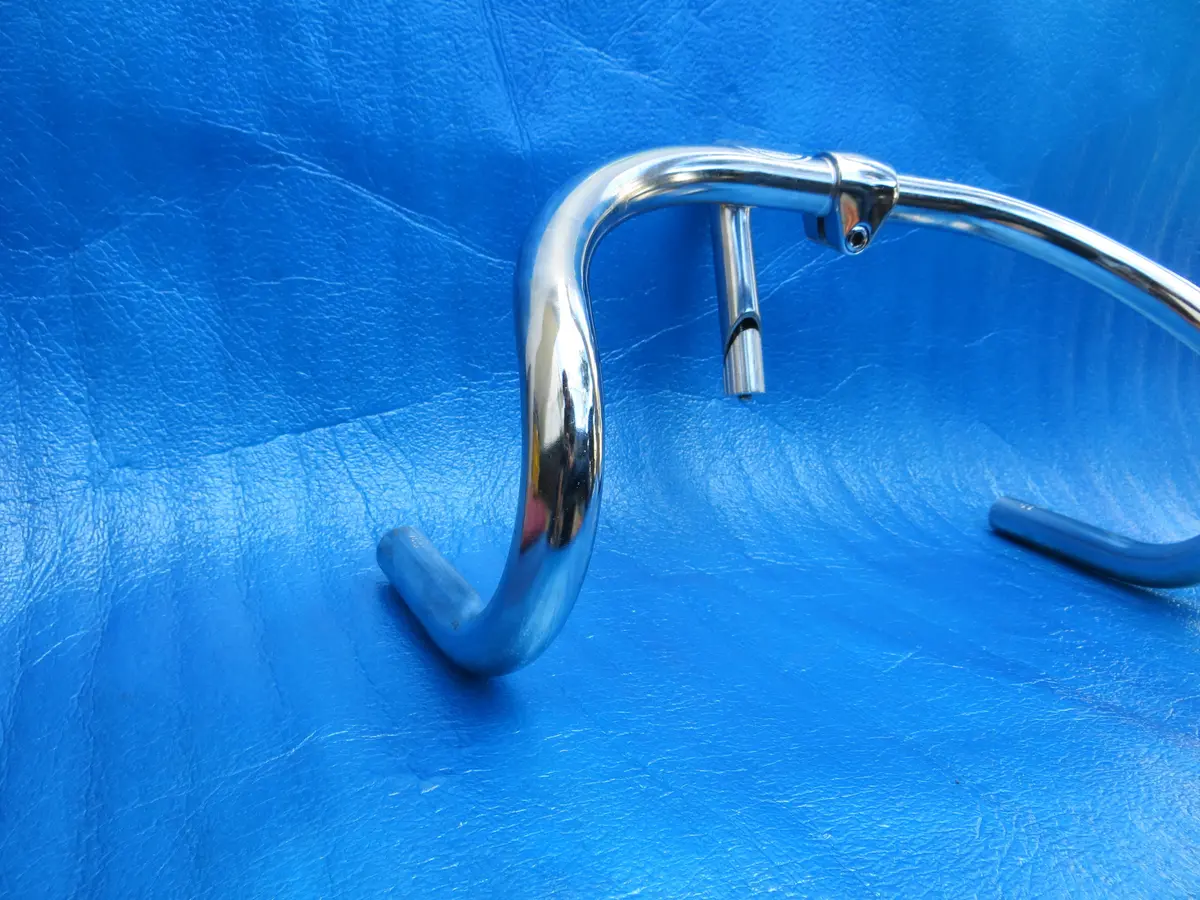 B123 370Mm Steel Njs Handlebar, Nitto Jaguar, 110Mm/58 Degree Steel Njs Stem (23111406) 2