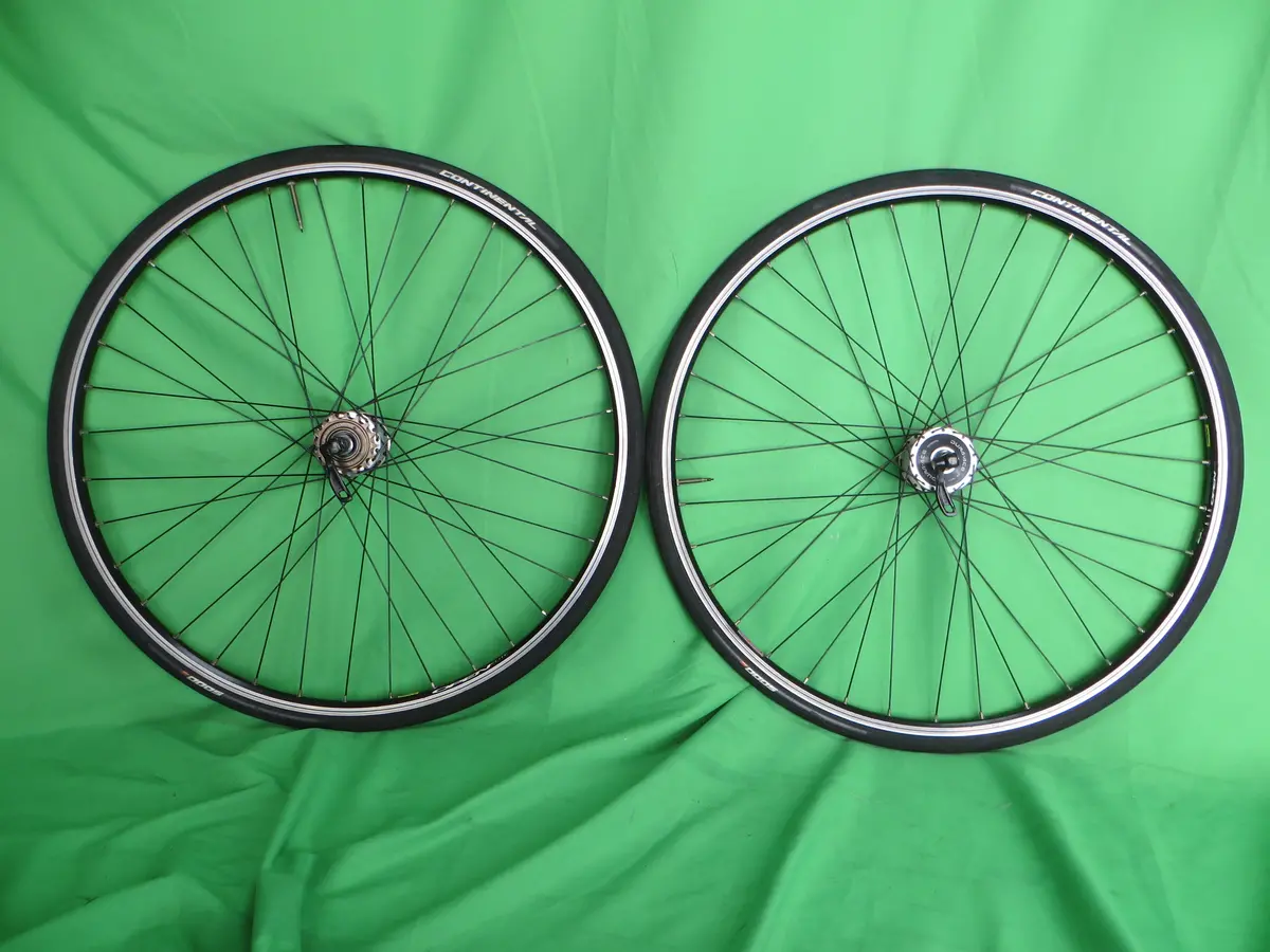 Mavic Open Elite Clincher 700C Rims, Shimano Dura Ace Hb-7600 Njs Hubs 120Mm, Continental Tires Quick Release (26011202) 1
