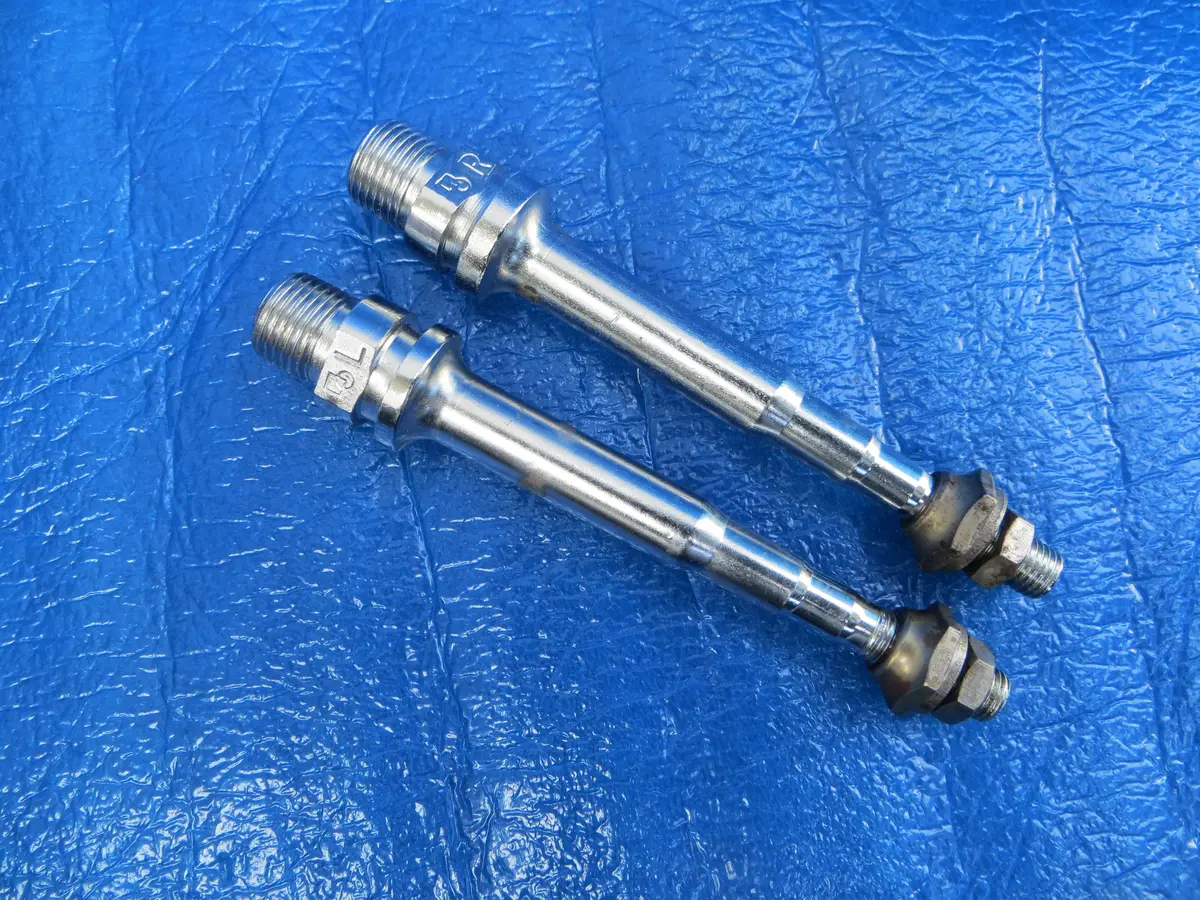 Vintage Kyokto Kkt Square Pedal Spindle L+R Set  (24102107) 1