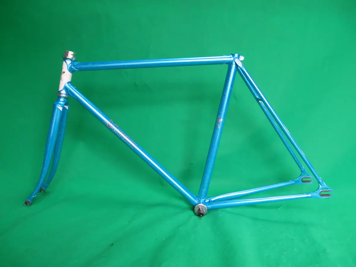 Makino // Light Blue / White Two Tone With Rainbow Flake // 51.5Cm 1