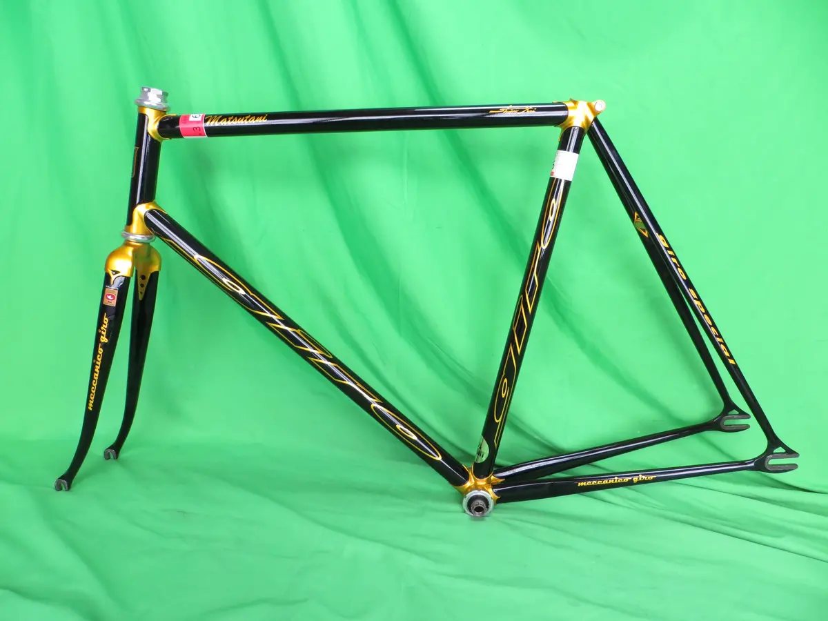 Giro Columbus Max Fork // Black / Gold Lugs // 55.5Cm 1