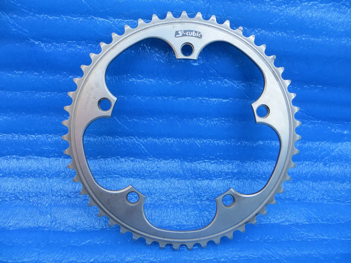 Sugino S-Cubic Mirror Finish 144Bcd Njs Chainring 51T (26011615) 1