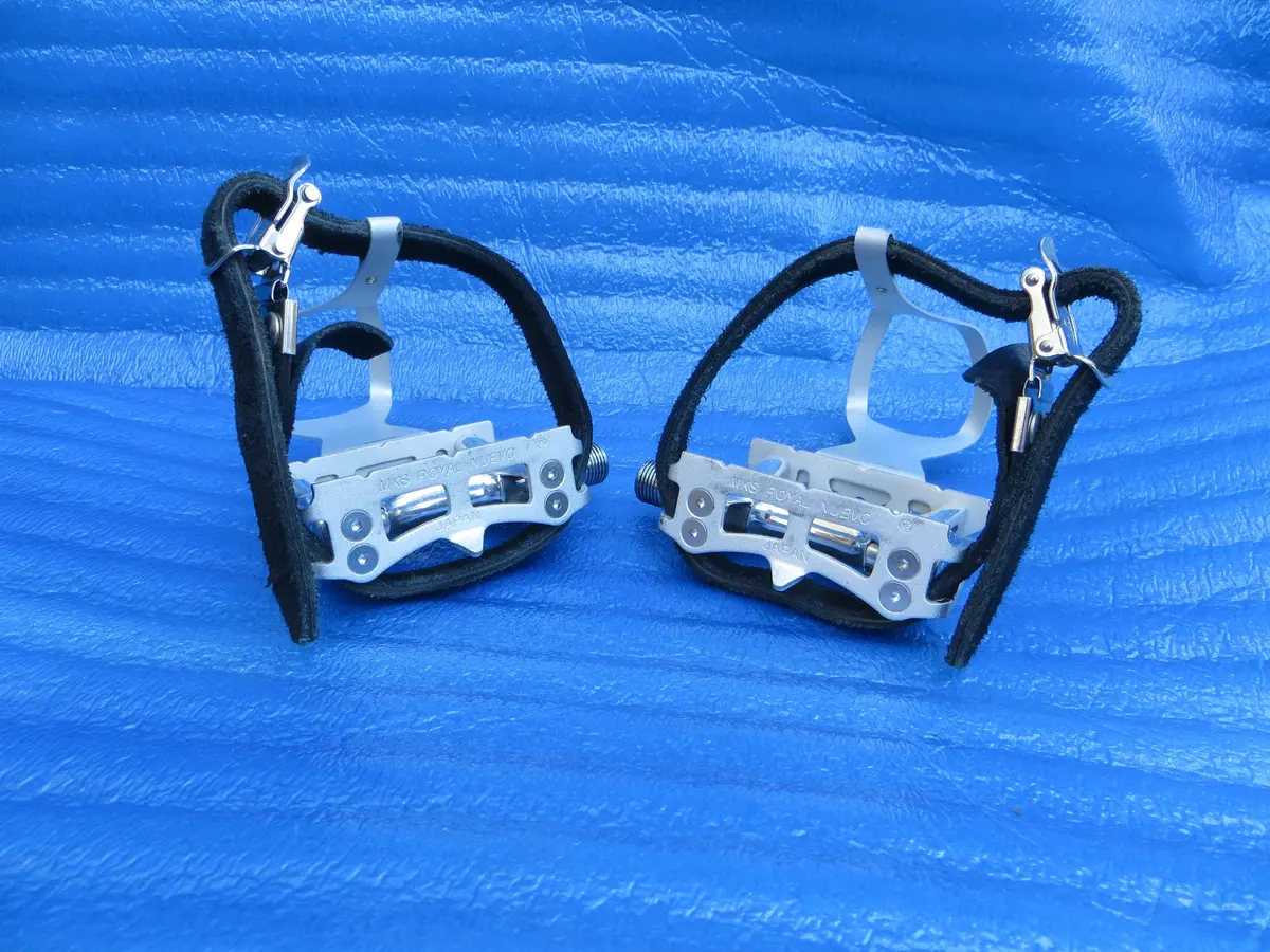 Mks Royal Nuevo Njs Pedals , Mks Aa M-Size Njs Clips And Mks Fit-Α Sports Njs Toe Straps (26011621) 1