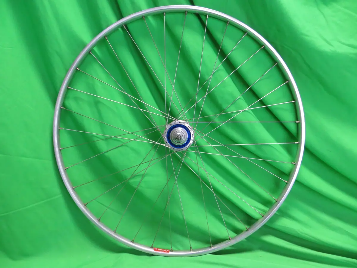 Araya Gold 16B Njs 700C Tubular Rim, Sansin Professional 120Mm Njs Rear Hub (23111906) 1