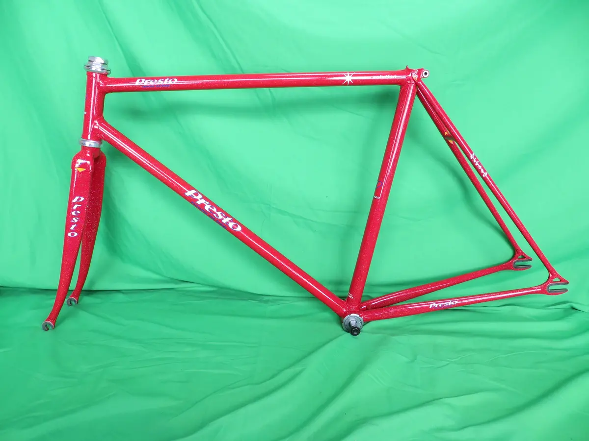 Presto Columbus Max Fork // Red With Rainbow Flake  // 50.5Cm 1