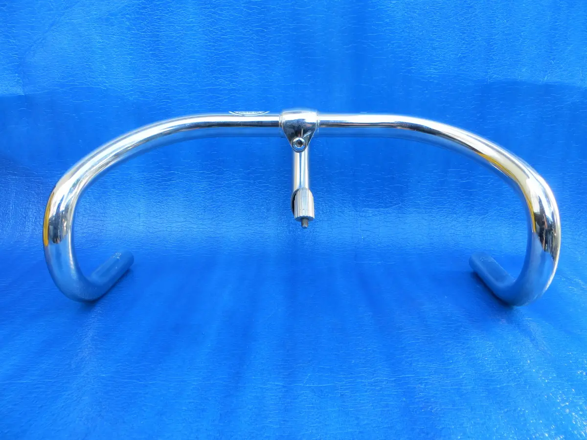 B125 400Mm Steel Njs Handlebar, Nitto Jaguar, 115Mm/58 Degree Steel Njs Stem (24112202) 1