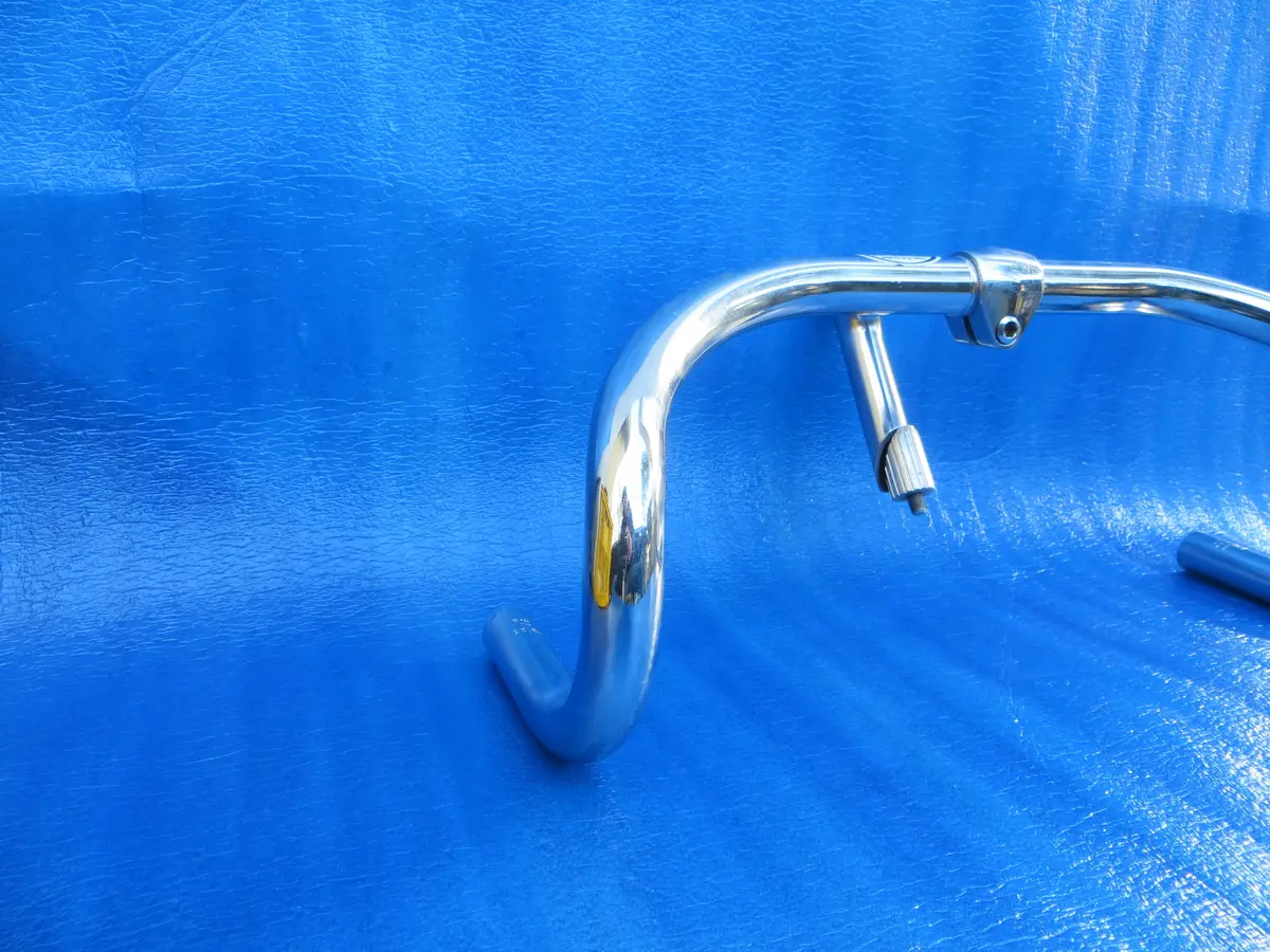 B125 400Mm Steel Njs Handlebar, Nitto Jaguar, 115Mm/58 Degree Steel Njs Stem (24112202) 2