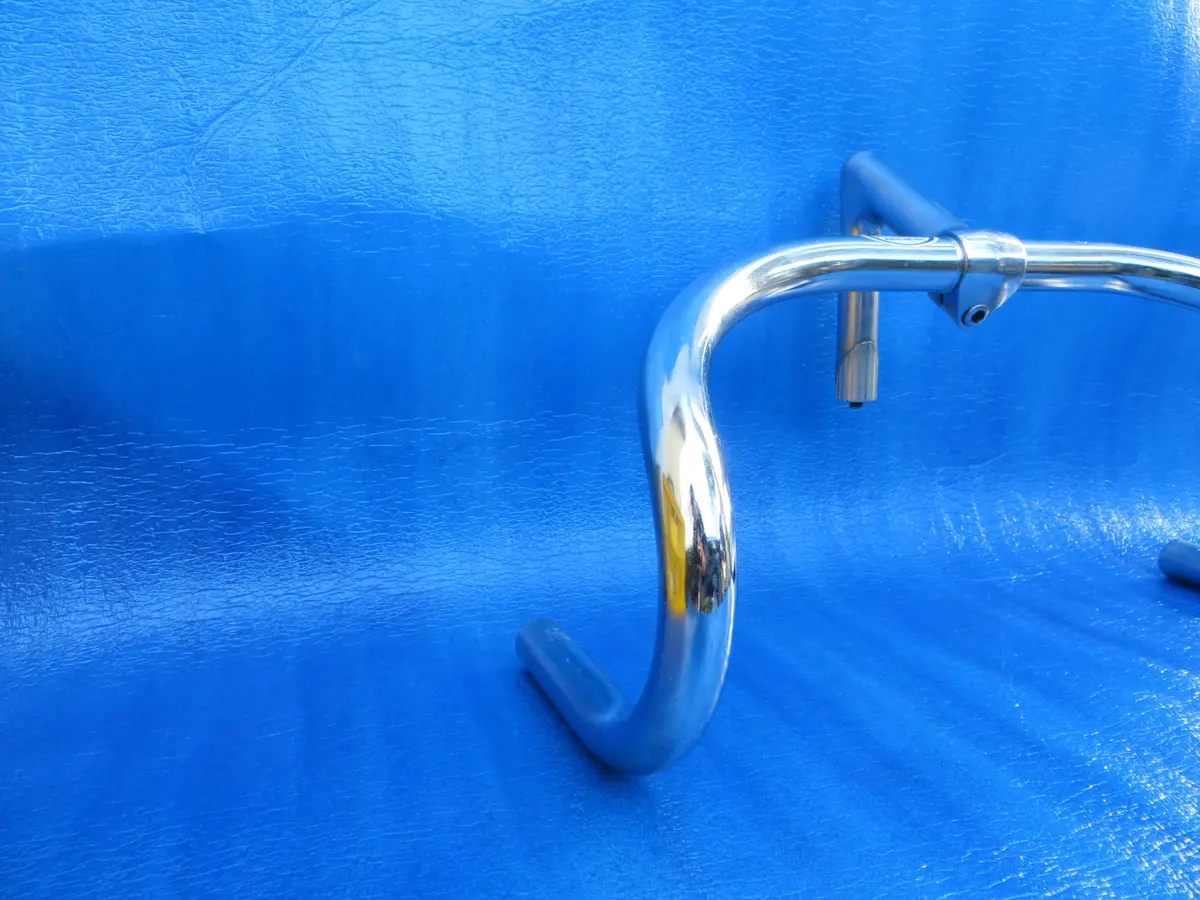 B123 390Mm Steel Njs Handlebar, Nitto Jaguar, 105Mm/58 Degree Steel Njs Stem (24112204) 2