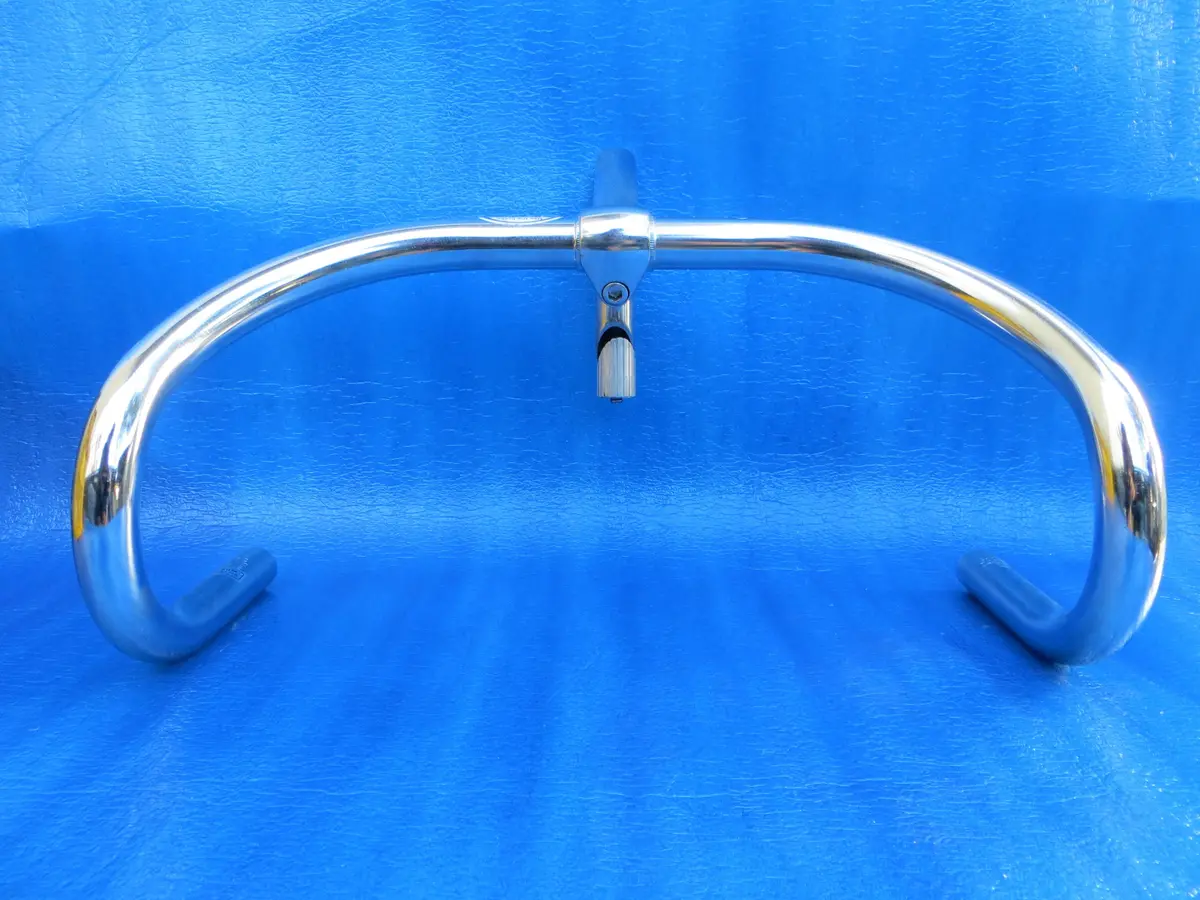 B123 380Mm Steel Njs Handlebar, Nitto Jaguar, 105Mm/58 Degree Steel Njs Stem (24112208) 1