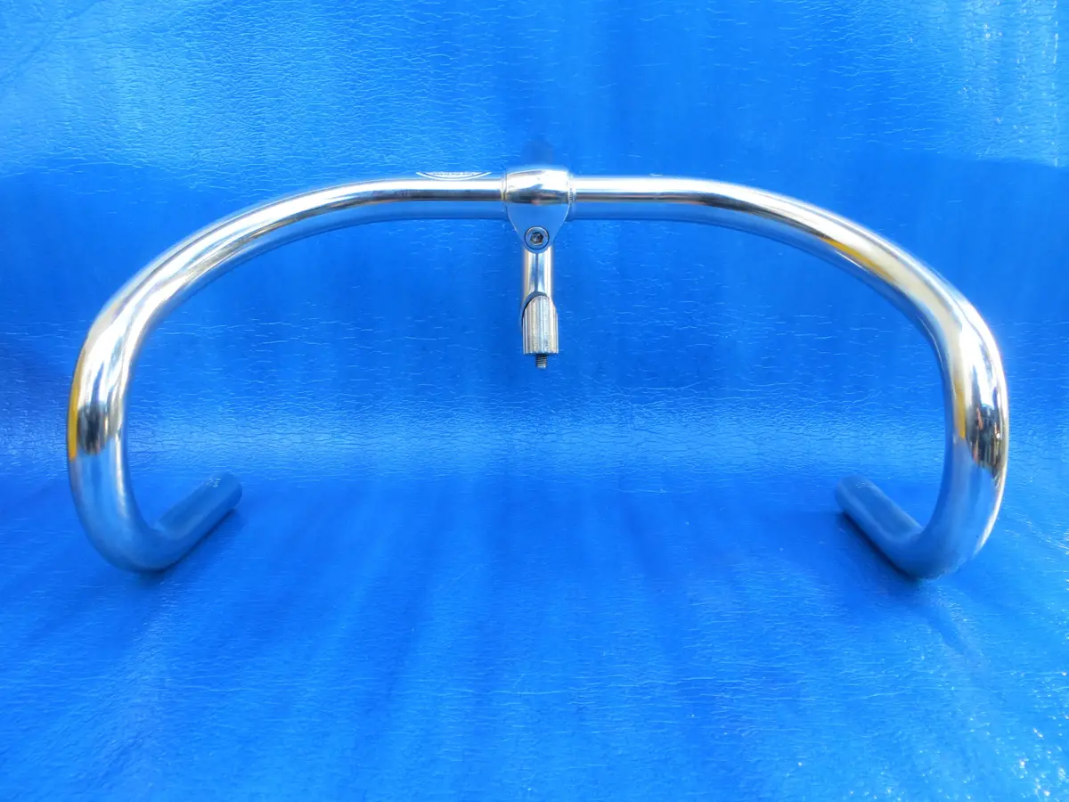 B123 390Mm Crmo Njs Handlebar, Nitto Jaguar, 115Mm/58 Degree Steel Njs Stem (24112209) 1