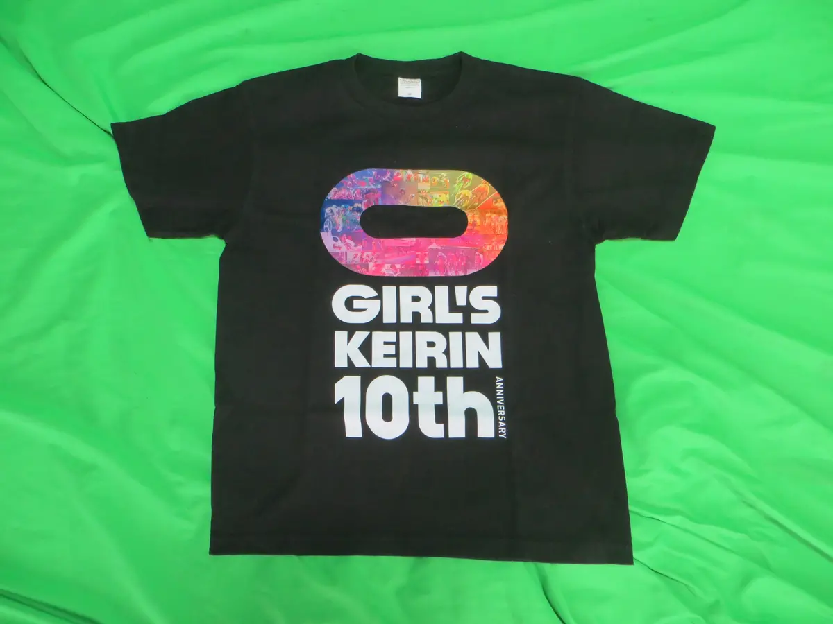 Rare! Never Used Short Sleeve Official Girl's Keirin T-Shirt Japanese M American S 1