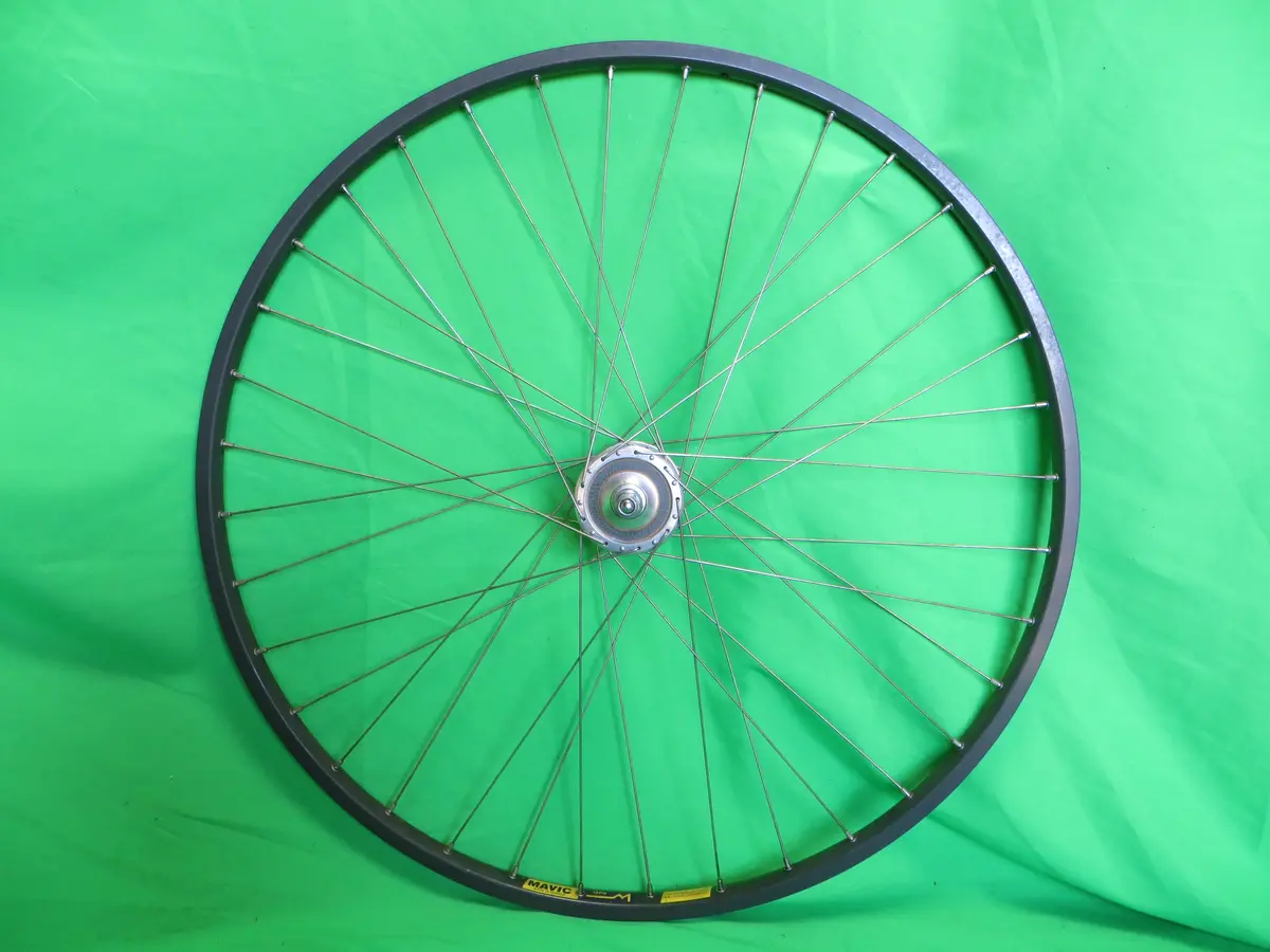 Mavic Gp4 700C Tubular 36H  Rim, Sansin Professional Njs 100Mm/8Mm Front Hub (24120106) 1