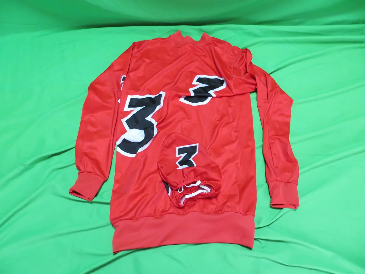 Authentic Keirin Jersey Japanese S-Size (American Ss) + Helmet Cover 1