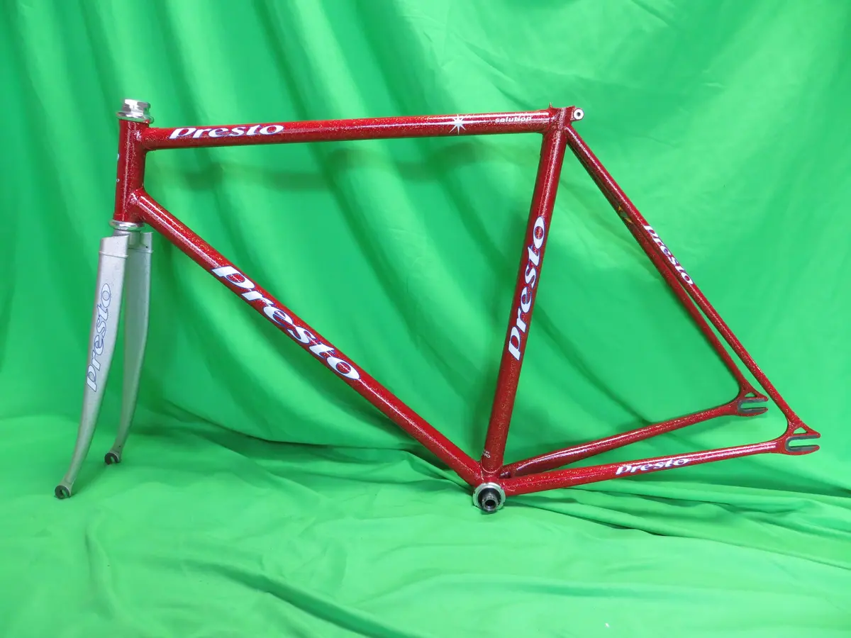 Presto Columbus Max Fork // Red / Silver With Gold Flake // 50.5Cm 1