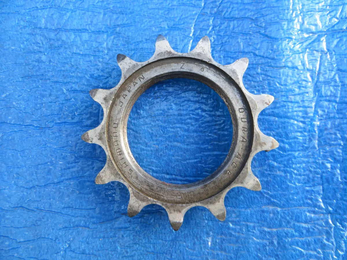 Vintage Shimano Dura Ace 13T 1/8" Bia Steel Cog (24120408) 1