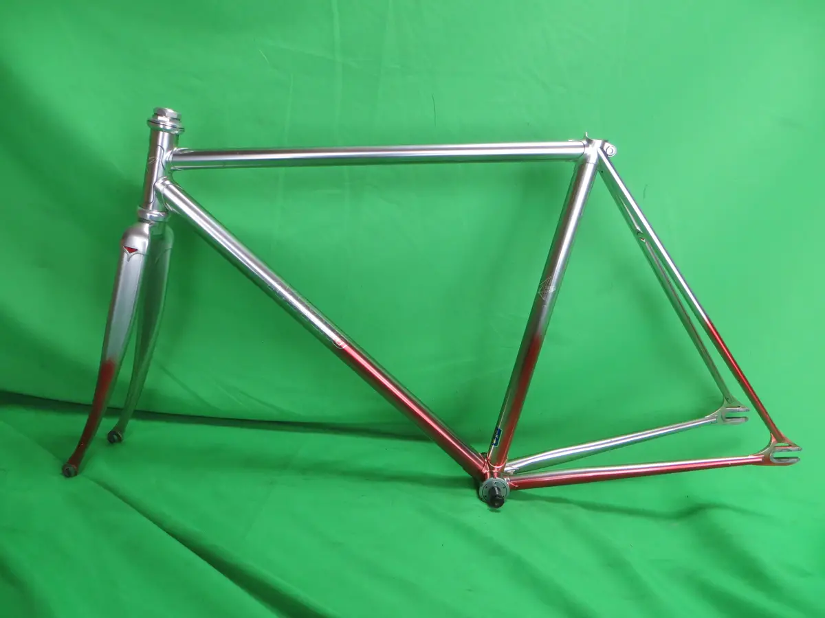 Makino Columbus Max Fork // Mach Silver / Candy Red Fade // 50Cm 1