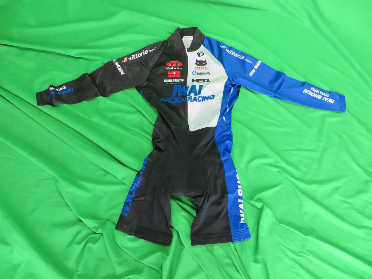 Never Used Pearl Izumi Iwai Shokai Ganwell Pro Official One Piece Jersey Japanese Xl Size (American L) /241208 1