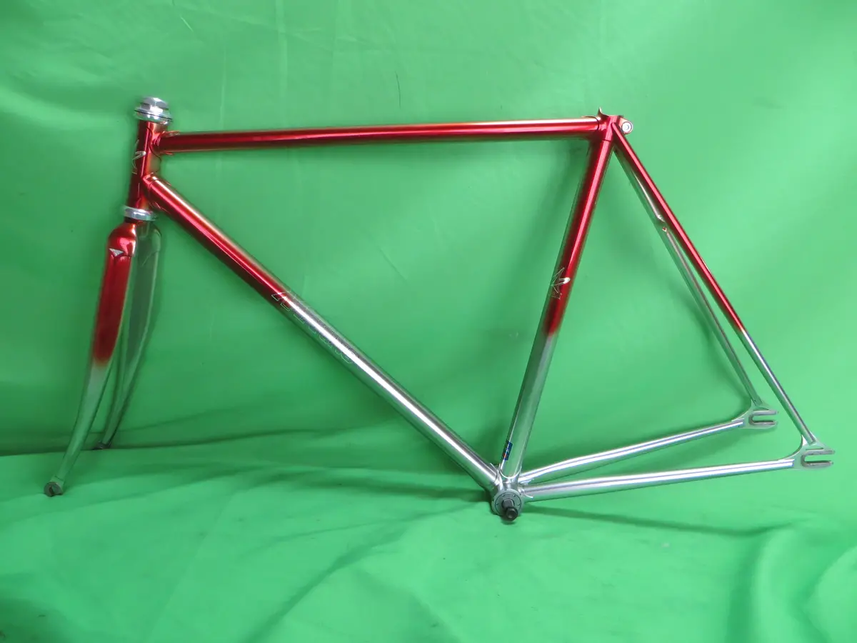 Makino Columbus Max Fork // Mach Silver / Candy Red Fade // 51Cm 1