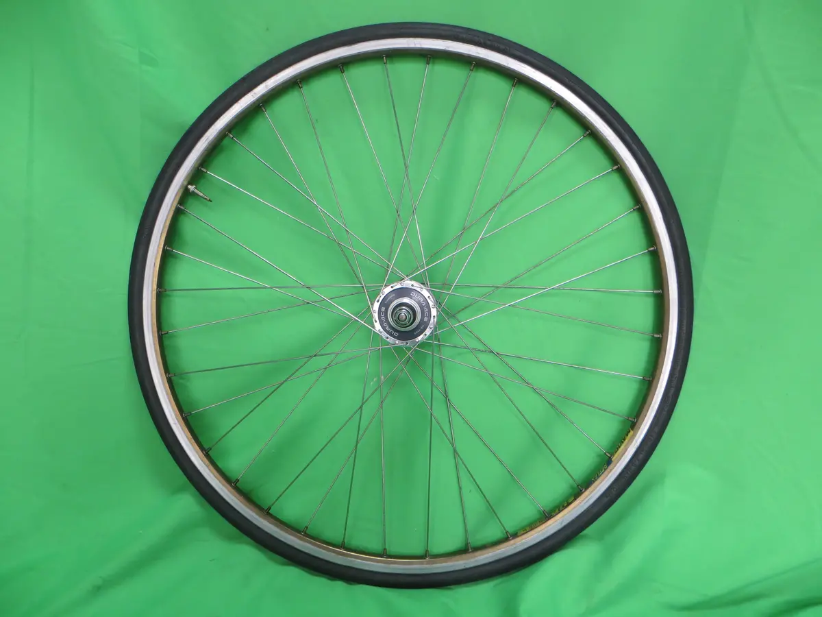 Mavic Reflex Sup Clincher 36H 700C Rim, Shimano Dura Ace Hb-7600 Rear Hub 120Mm, Cba Plus Tire (25042011) 1