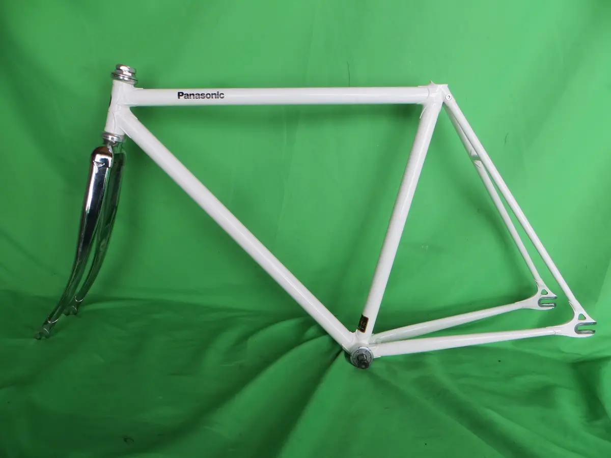 Panasonic Columbus Max Fork // Chrome Plated Fork / White // 50.5Cm 1