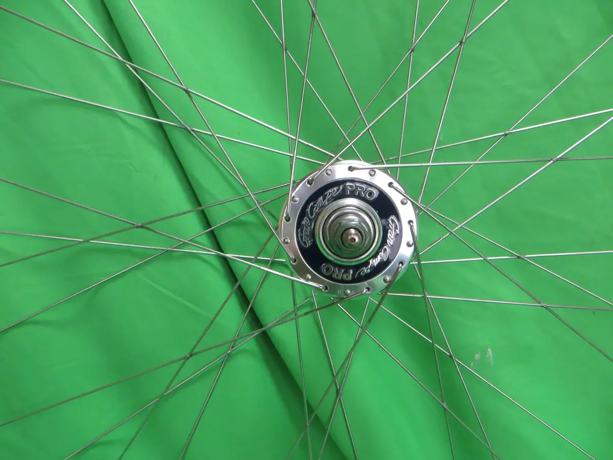 Araya Gold 16B Njs 700C 36H Tubular Rim, Gran Compe Pro 100Mm/9Mm Njs Front Hub (25042301) 2