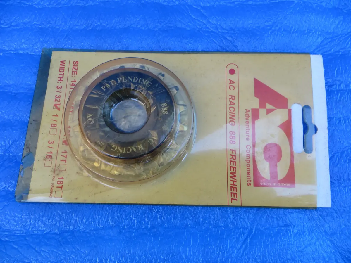 Nos Ac Racing 888 16T 3/32" Freewheel Sprocket (26020902) 1