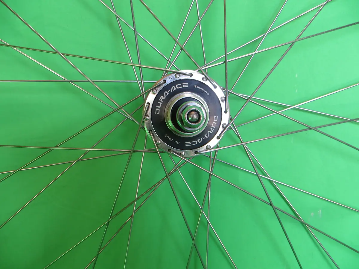 Mavic Open Sport Clincher 700C Rim, Shimano Dura Ace Hb-7600 120Mm Njs Rear Hub, Vittoria Zaffiro Tire (26020918) 2