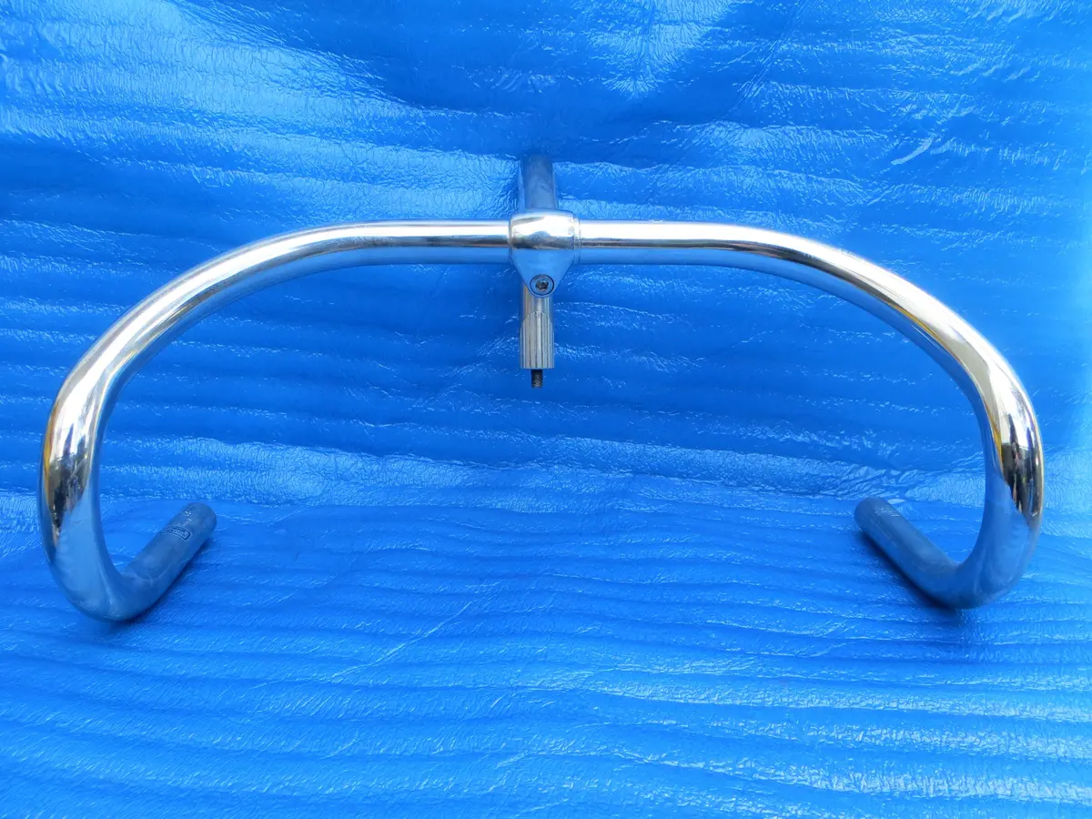 B123 420Mm Crmo Njs Handlebar, Nitto Jaguar, 105Mm/58Degree Steel Njs Stem (26021209) 1