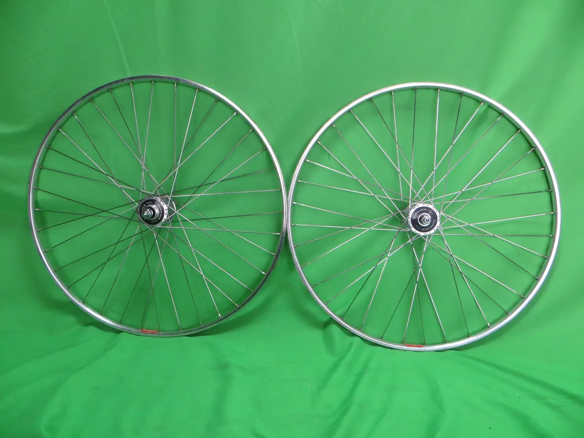 Araya Gold 16B Njs 700C Tubular Njs Rims, Shimano Dura Ace Hb-7600 Njs Hubs 36H 120Mm (26021301) 1