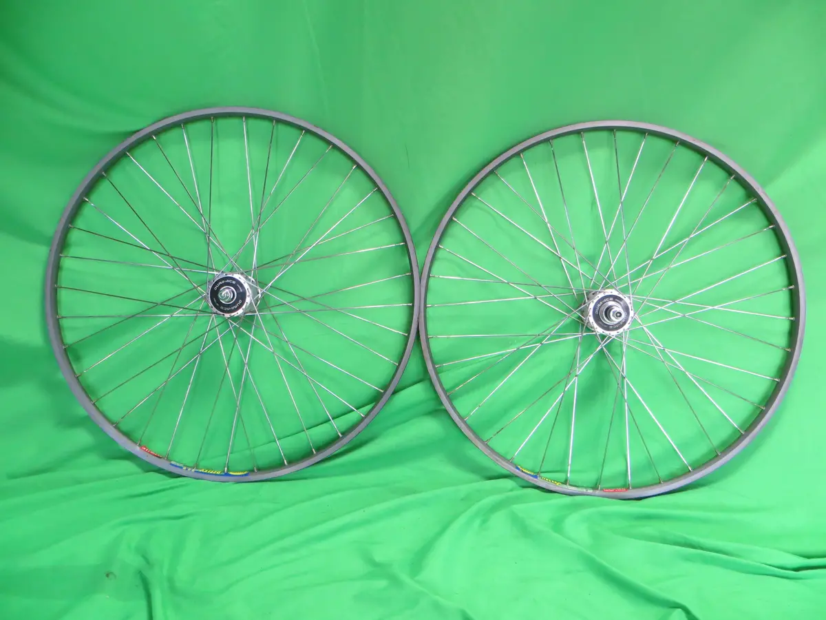 Mavic Reflex 700C Tubular Rims, Shimano Dura Ace Hb-7600 Njs Hubs 36H 120Mm (26021502) 1