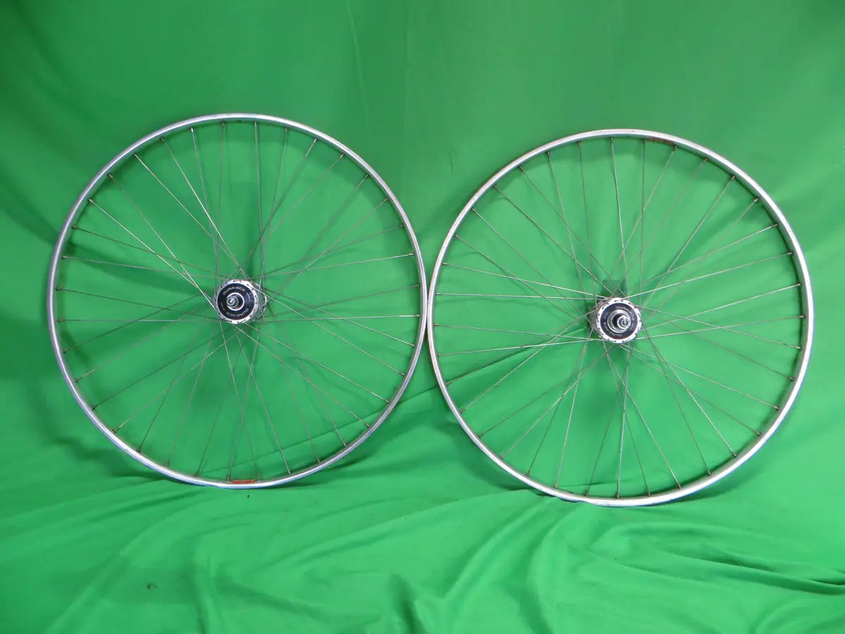 Araya Gold 16B Njs 700C Tubular Njs Rims, Shimano Dura Ace Hb-7600 Njs Hubs 36H 110Mm (26021501) 1
