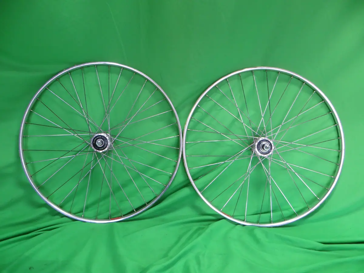 Araya Gold 16B Njs 700C Tubular Njs Rims, Shimano Dura Ace Hb-7600 Njs Hubs 36H 120Mm (26021503) 1