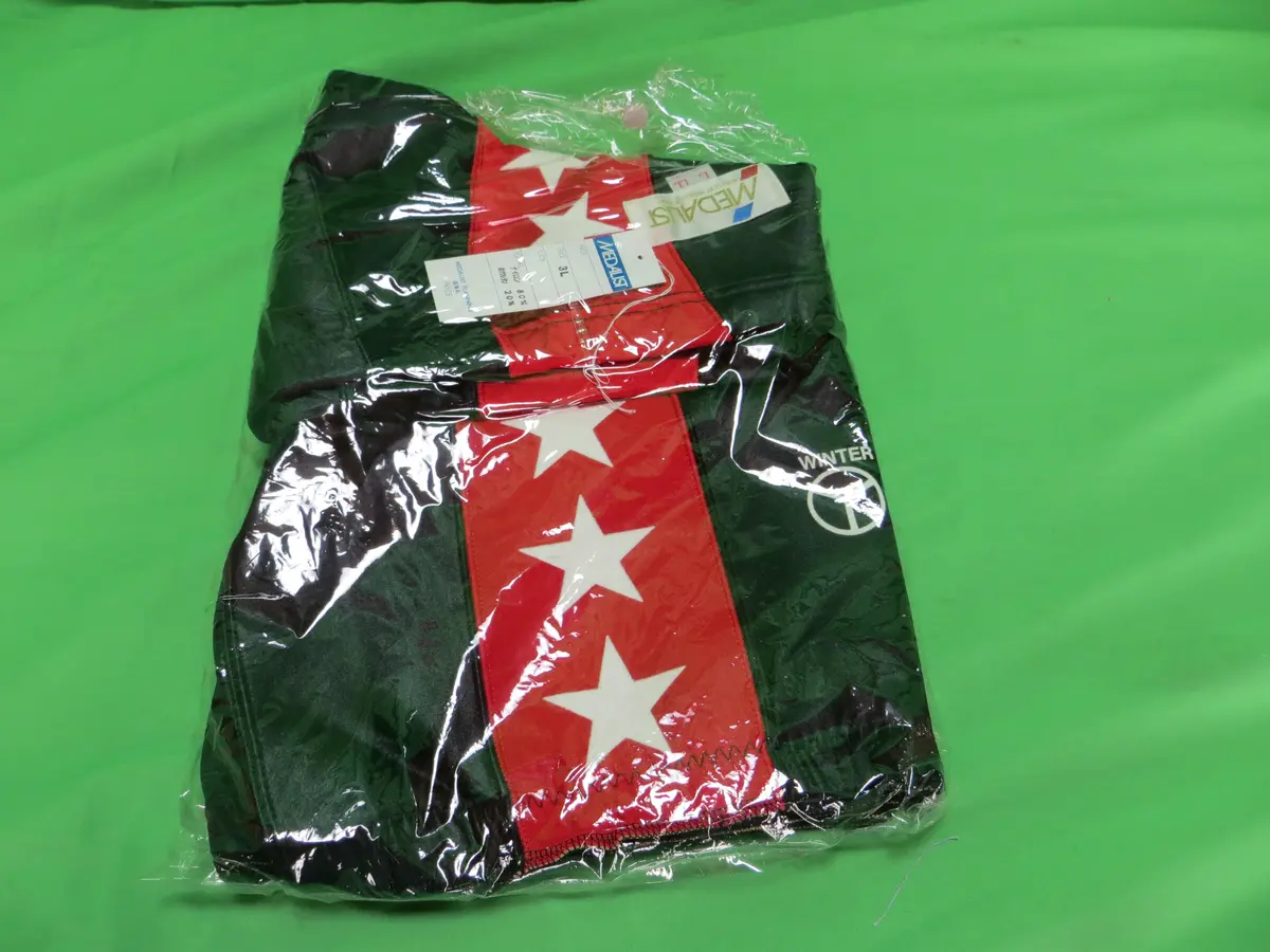 Rare! Nos First Generation Medalist Club Authentic Keirin Winter Shorts Japanese 3L Size  (American Ll) 1