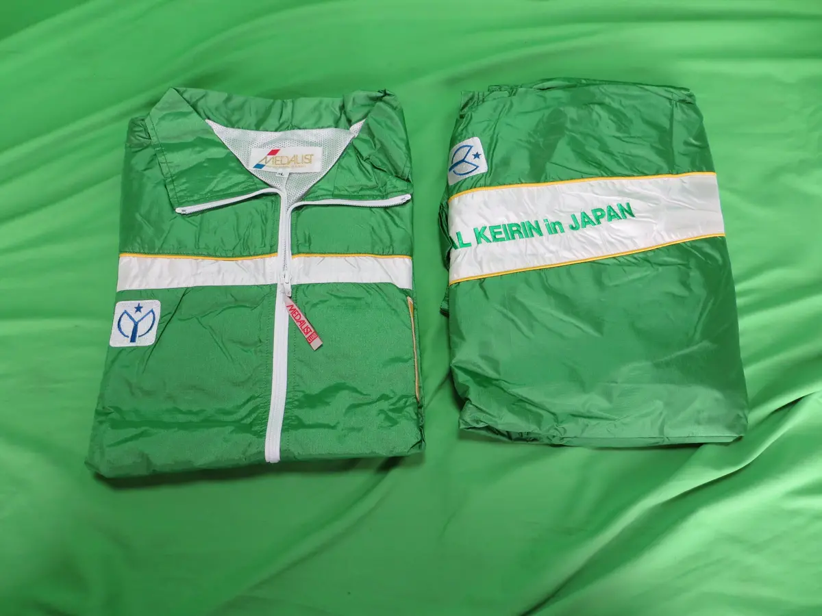 Rare! Nos Medalist Club International Keirin Competition Long Sleeve Jersey & Pants Japanese 3L Size (American Ll) 1