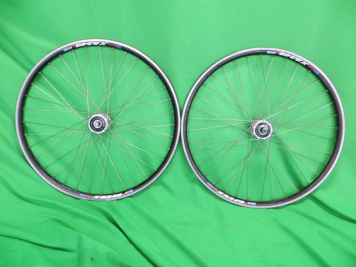 X Keymet Xr240 Clincher 700C Rims, Shimano Dura Ace Hb-7600 Njs Hubs 120Mm (26021601) 1