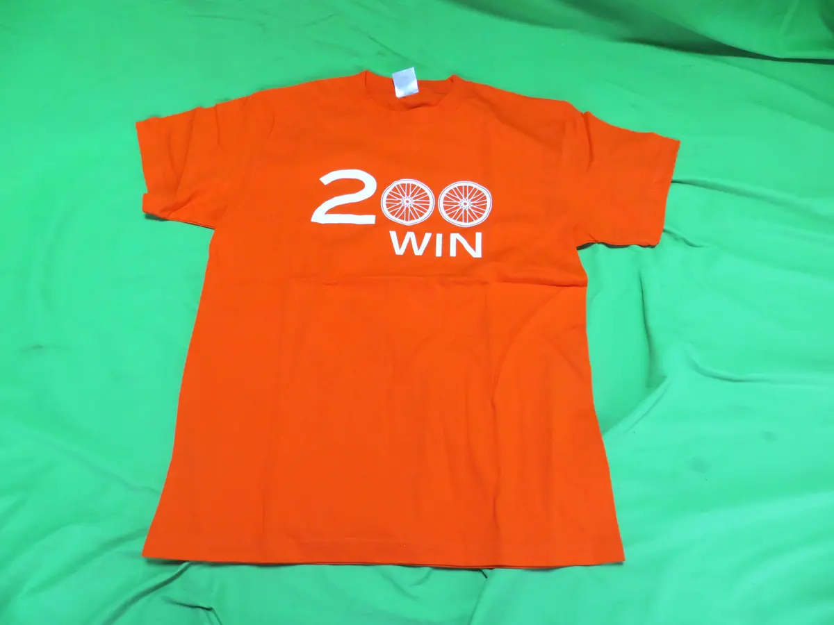 Never Used Official Keirin Short Sleeve T-Shirt Japanese M Size (American S) 1
