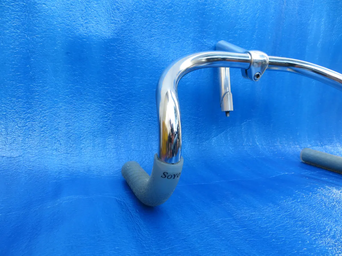 B123 370Mm Crmo Njs Handlebar, Nitto Jaguar 100Mm/58 Degree Aa Njs Stem, Soyo Grips (24091208) 2