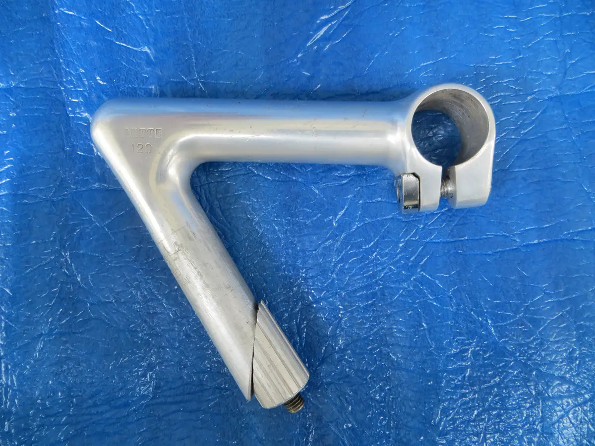 Vintage Nitto Jaguar 120Mm 58Degree Njs Approved Aa Stem (25053001) 1