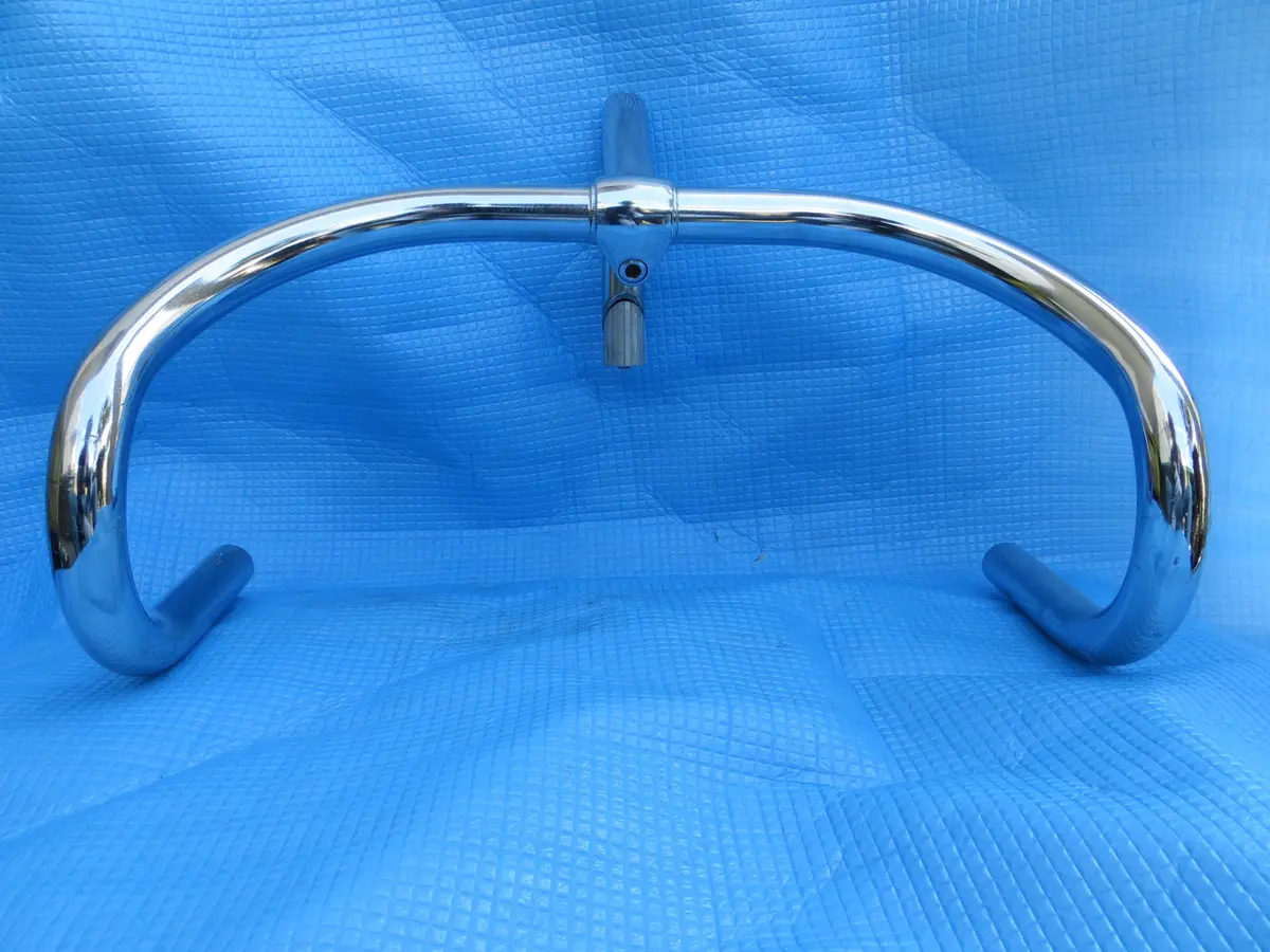 B123 390Mm Steel Njs Handlebar, Nitto Jaguar 110Mm/58 Degree Steel Njs Stem (23032002) 1