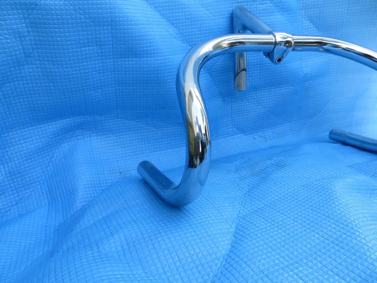 B123 390Mm Steel Njs Handlebar, Nitto Jaguar 110Mm/58 Degree Steel Njs Stem (23032002) 2
