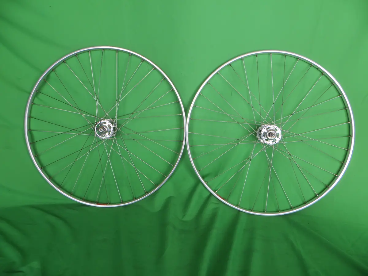Araya Gold  World Champion 16B Njs 700C Tubular Njs Rims, Campagnolo Record Njs Hubs 36H 120Mm (2602821) 1