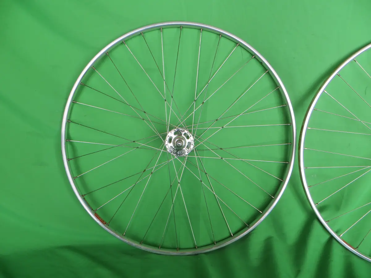 Araya Gold World Champion 16B Njs 700C Tubular Njs Rims, Campagnolo Record Njs Hubs 36H 120Mm (2602821) 2