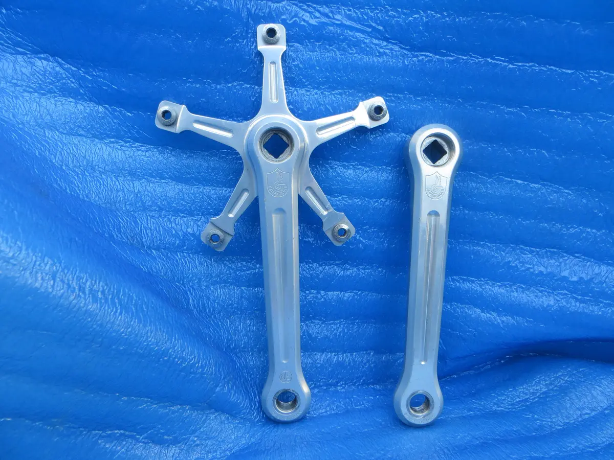 Super Rare! Campagnolo S-Record Crankset 144Bcd 165Mm Njs (26022822) 1