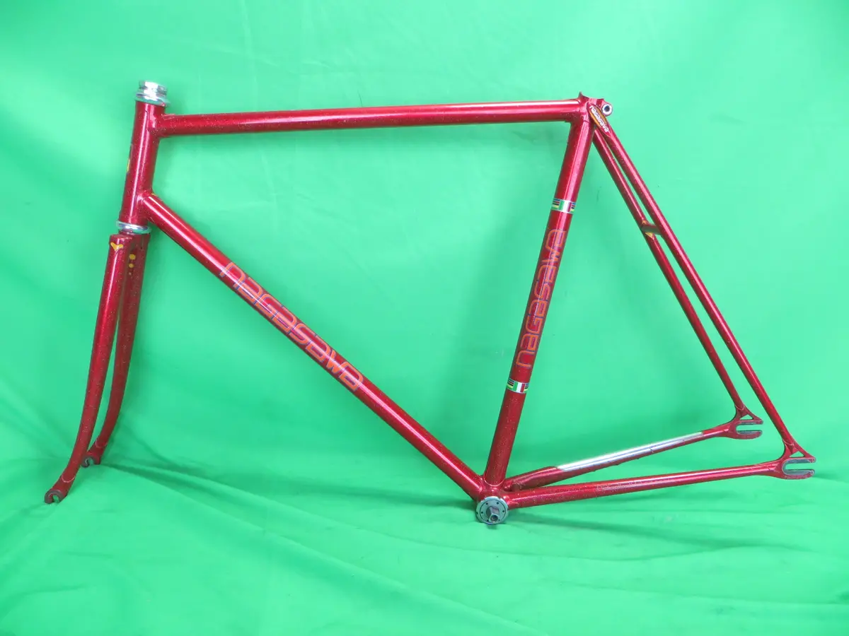Nagasawa // Red Metallic With Rainbow Flake // 54.5Cm #2 1