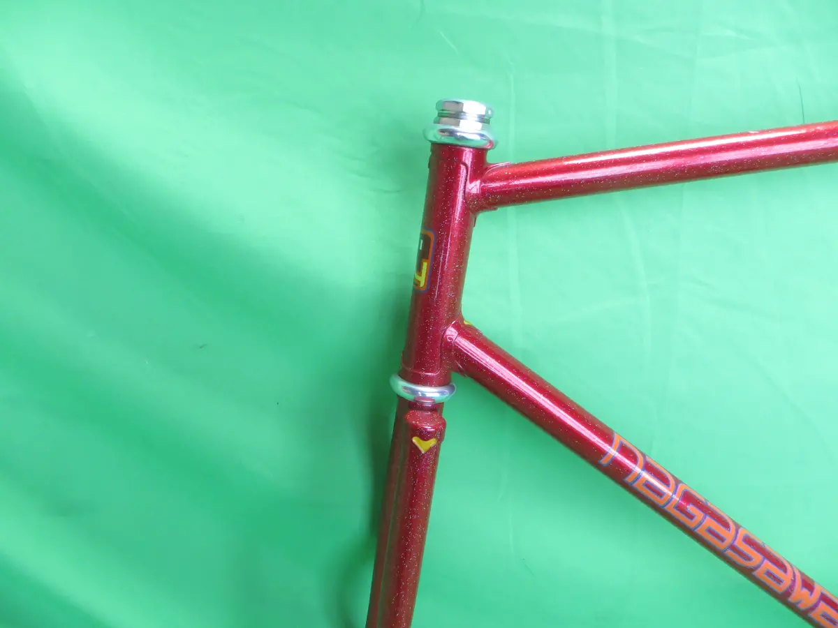 Nagasawa // Red Metallic With Rainbow Flake // 54.5Cm #2 2