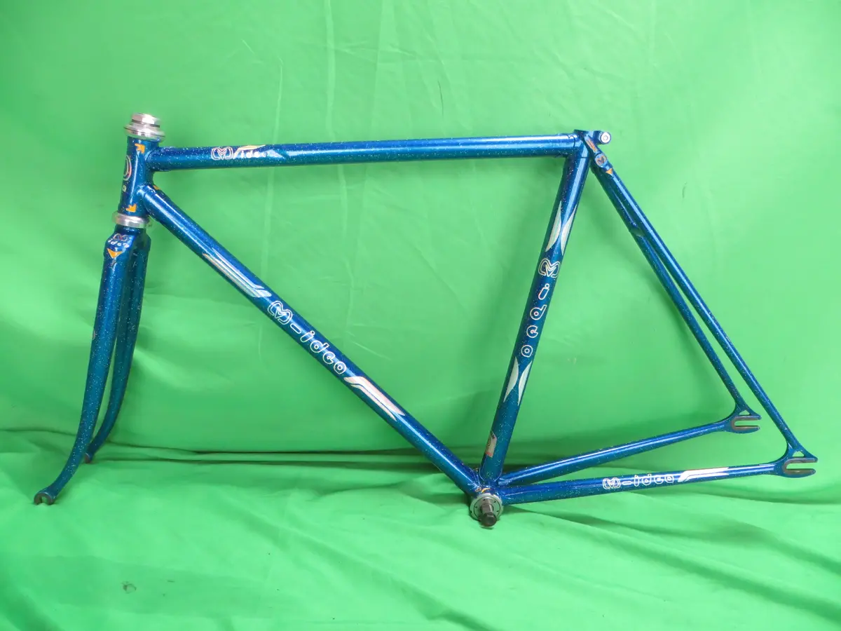 M-Idea // Blue With Super Rainbow Flake // 49Cm 1