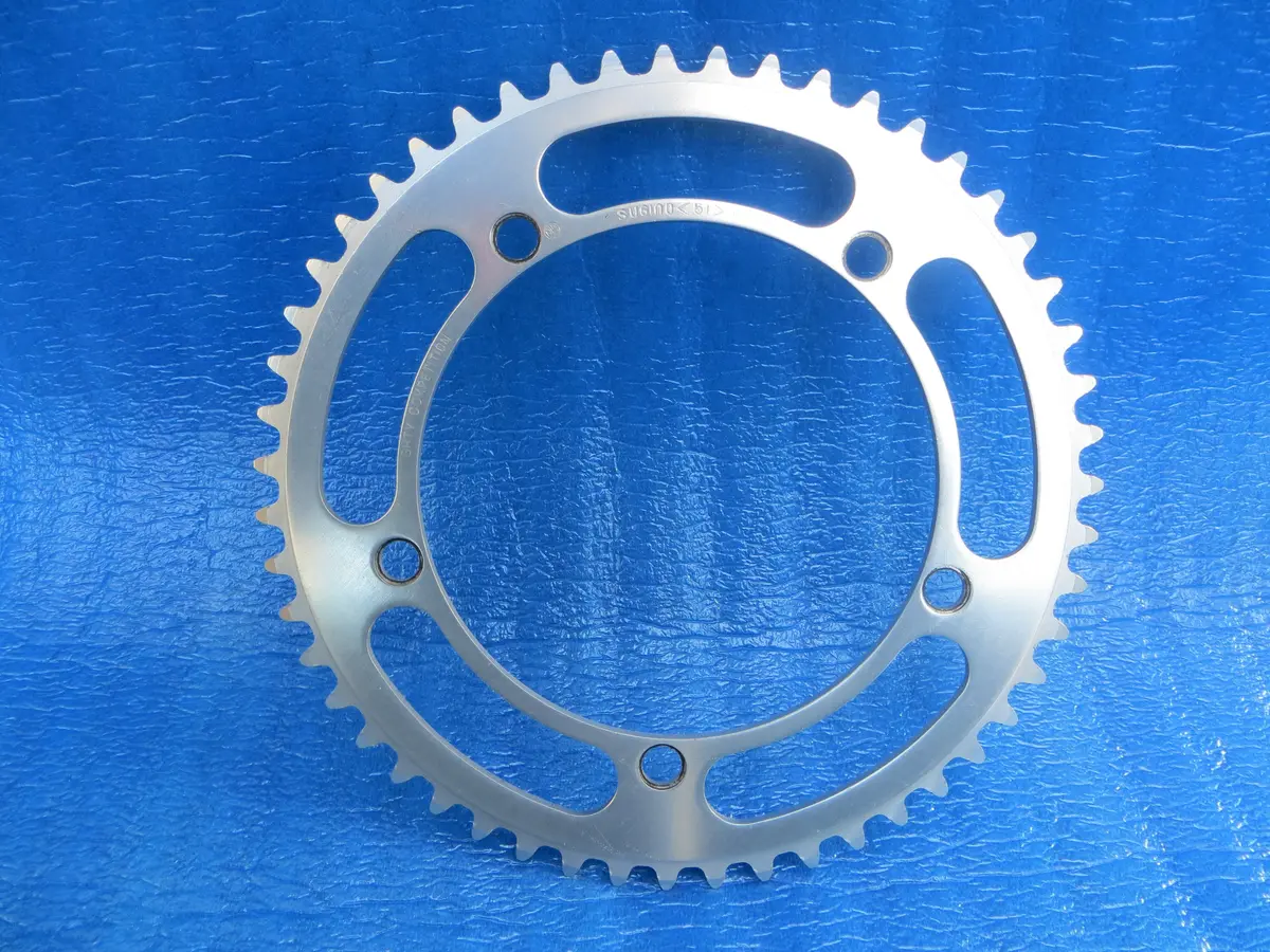 Sugino Mighty Competition 1/8" 144Bcd  Chainring 51T Njs (26030405) 1