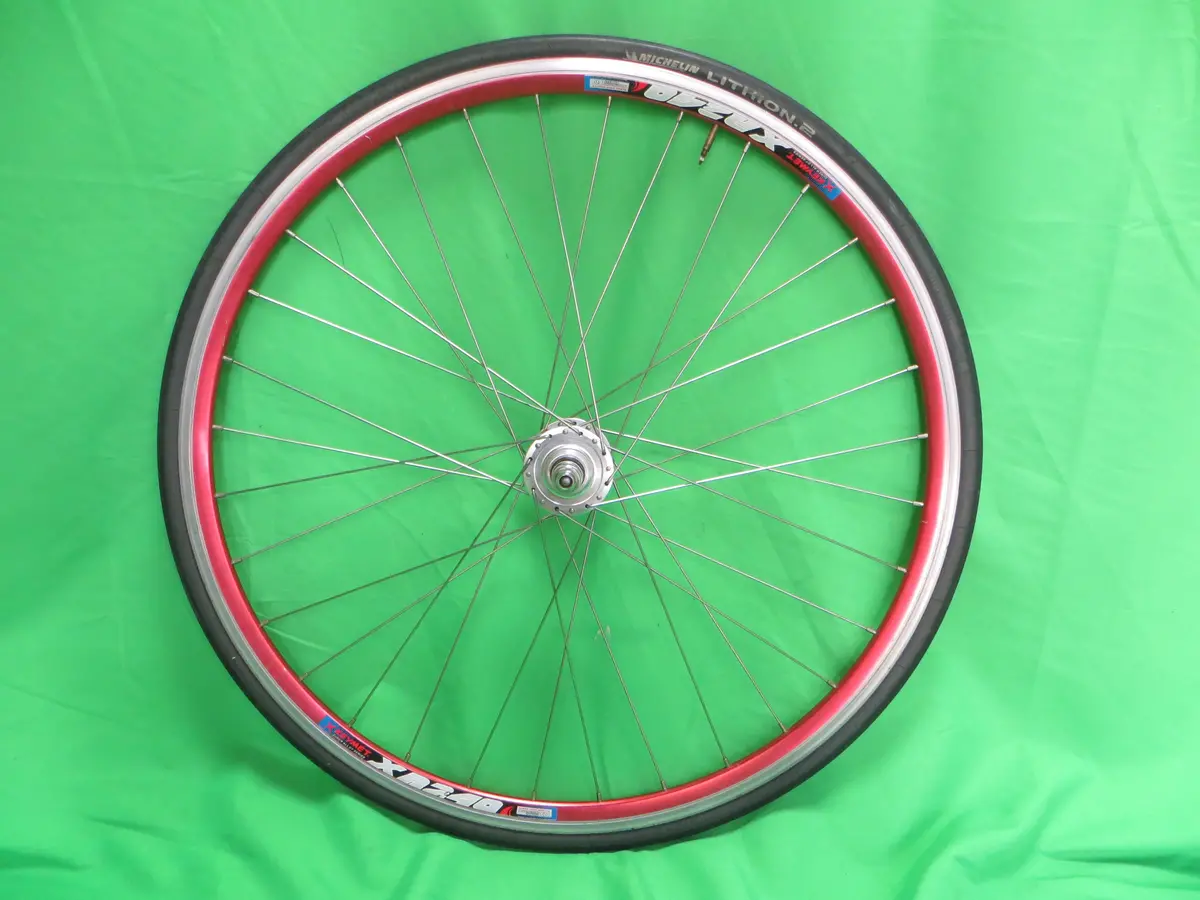 X Keymet Xr240 Clincher 32H 700C Rim, Yoshigai Gram Compe Non Njs Rear Hub 120Mm, Michelin Tire (25061602) 1