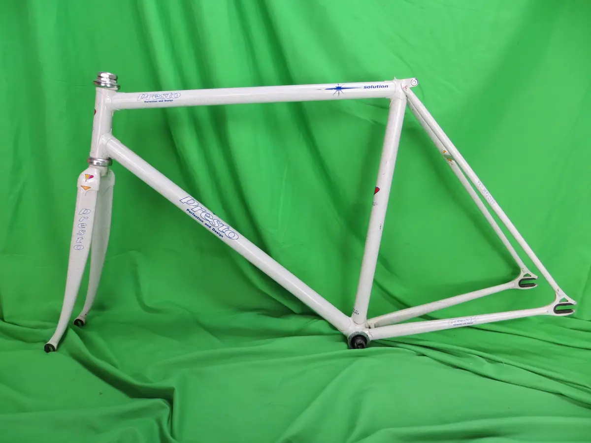 Presto Columbus Max Fork// White With Gold Flake // 50.5Cm 1