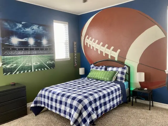 Mega Football Paint-By-Number Wall Mural 2
